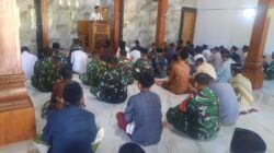 TMMD 129 Bulu Lor Perkuat Iman Warga Lewat Penyuluhan Agama di Masjid Nursalim
