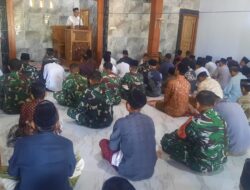TMMD 129 Bulu Lor Perkuat Iman Warga Lewat Penyuluhan Agama di Masjid Nursalim