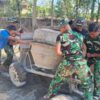 Gotong Royong Singkirkan Molen, Jembatan TMMD 129 Ponorogo Masuk Finishing