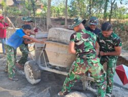 Gotong Royong Singkirkan Molen, Jembatan TMMD 129 Ponorogo Masuk Finishing