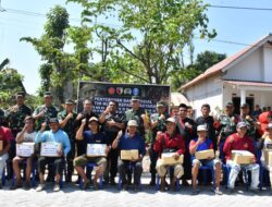 Tim Wasev Mabesad Tinjau TMMD 129 Bulu Lor, Target Seluruh Sasaran Rampung 13 Agustus
