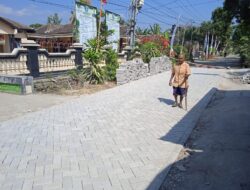 Jalan Hasil TMMD 129 Bikin Mbah Slamet Lebih Nyaman Jalan Kaki