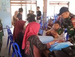 Pelayanan Administrasi TMMD 129 Mudahkan Warga Bulu Lor Urus Dokumen Kependudukan