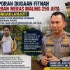 Laporannya Diproses! Kapolrestabes Medan Kombes Pol Dr Jean Calvin Simanjutak Dapatkan Apresiasi Dari Korban Pencurian Yang Dituduh Meras Maling 250 Juta