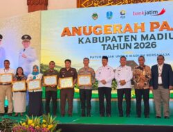 BPN Kabupaten Madiun Berhasil Terima Penghargaan atas Sinergi Optimalisasi Penerimaan Pajak Daerah