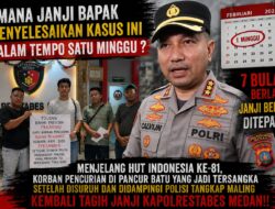 Disuruh Polisi Tangkap Maling, Korban di Pancur Batu Malah Jadi DPO dan Tagih Janji Kapolrestabes Medan