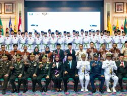 33 Paskibraka Lampung Dikukuhkan, Kasdam: Ini Kehormatan dan Kepercayaan Negara
