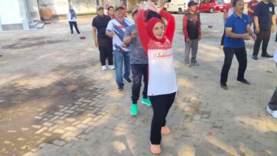 Semarak HUT RI Ke-81 DPRD Kabupaten Blitar Adakan Berbagai Perlombaan