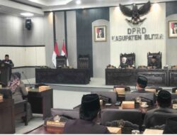 Paripurna DPRD Kabupaten Blitar, Penjelasan Bupati Blitar Tentang Perubahan KUA-PPAS 2026