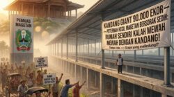 Kandang Raksasa 90.000 Ekor Berdiri Tanpa Izin, Peternak Kecil Magetan Bersorak Sedih, Rumah Sendiri Kalah Mewah Dengan Kandang