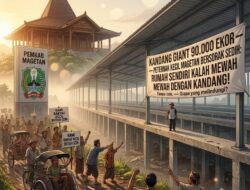 Kandang Raksasa 90.000 Ekor Berdiri Tanpa Izin, Peternak Kecil Magetan Bersorak Sedih, Rumah Sendiri Kalah Mewah Dengan Kandang