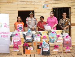 Polres Bengkayang Salurkan Bantuan untuk Korban Kebakaran, Penyandang Disabilitas, dan Pondok Pesantren