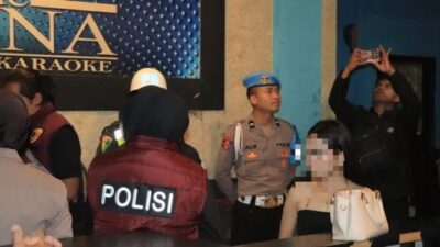 Polres Ponorogo Gelar Razia THM, Tes Urine Puluhan Pengunjung Negatif Narkoba