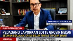 Setahun Dilaporkan, Kasus Dugaan Penipuan Lotte Grosir Medan Rp2 Miliar Masih Mandek di Polda Sumut