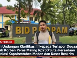 Undangan Klarifikasi II Dikirim, Terlapor Dugaan Fitnah Korban Peras Maling Rp250 Juta Kembali Dipanggil Polrestabes Medan 