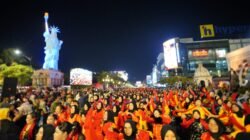 5.000 Warga Padati Jalanan di Madiun Menari 2026, Gerakkan Pelestarian Beksan Parisuko
