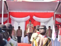 Dandim 0802 Ponorogo Pimpin Apel Besar HUT ke-65 Gerakan Pramuka Kwarcab Ponorogo