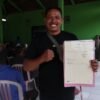 Kantor Pertanahan Kabupaten Madiun Serahkan 100 Sertipikat PTSL kepada Masyarakat Desa Winong
