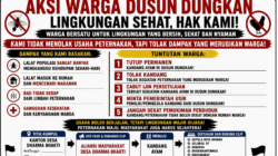 Warga Dusun Dungkan Pagar Kandang Ayam Tuntut Penutupan Permanen Karena Bau dan Lalat