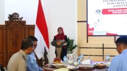 Kantor Pertanahan Kabupaten Magetan Hadiri Penyerahan Sertipikat Tanah dalam Rangka Penyelamatan dan Pemulihan Aset Pemerintah Daerah