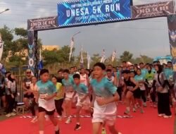 600 Pelari Padati UNESA Magetan, Kampus Ajak Hidup Sehat Lewat 5K Run