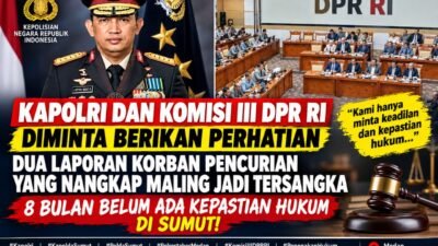 8 Bulan Mandek: Korban Pencurian yang Bantu Tangkap Maling di Sumut Tuntut Kepastian Hukum