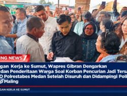 Kasus Korban Pencurian Jadi Tersangka dan DPO, Wapres Gibran Beri Atensi dan Minta Kapolda Sumut Menelusuri