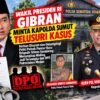 Wakil Presiden RI, Gibran Minta Kapolda Sumut Telusuri Kasus di Pancur Batu: “Korban Disuruh dan Didampingi Polisi Tangkap Maling, Kok Malah Jadi Tersangka dan DPO Polrestabes Medan?”