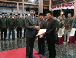 Guru Asal Sambit Dilantik Jadi Pj Kades Ngrandu Gantikan Suparto
