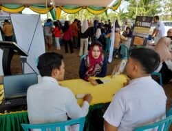 Kantor Pertanahan Kabupaten Madiun Hadirkan Layanan Pertanahan dalam Bahana Bersahaja di Desa Bener