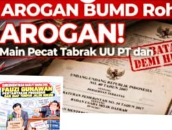 Merasa Dipecat Sepihak Tanpa Prosedur RUPS, Mantan Pimpinan PT Energi SPRH Fauzi Gunawan Siap Tempuh Jalur Hukum