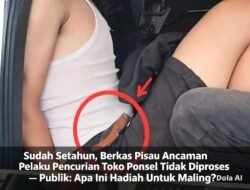 Setahun Barang Bukti Pisau Pelaku Pencurian Toko Ponsel Mangkrak di Polsek Medan Tuntungan, Korban Malah Jadi Tersangka