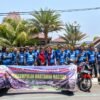 60 Wartawan Magetan Touring ke Kemuning Sambil Berbagi di Momen Hari Tani