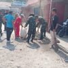 Peringati HUT ke-81 TNI, Kodim 0802 Ponorogo Gelar Aksi Bersih Sampah Serentak di Seluruh Koramil
