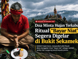 Hujan Terkabul, Ritual “Bayar Niat” di Bukit Sekamek Siap Digelar 7 Hari Lagi