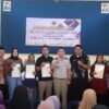 Kantor Pertanahan Kabupaten Magetan Serahkan 128 Sertifikat PTSL kepada Masyarakat Kelurahan Sampung