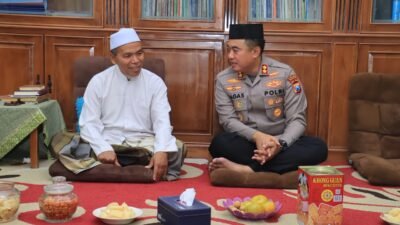 Baru Sepekan Jabat Kapolres Magetan, AKBP Bagas Sancoyoning Aji Kulo Nuwun ke Tokoh Silat dan Ulama