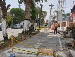 Pemkab Magetan Mulai Proyek Peningkatan Saluran Drainase dan Trotoar di Jl. Ahmad Yani