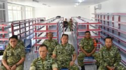 Dandim 0802/Ponorogo Dampingi Tim Verval Mabes TNI Ikuti Vidcon Percepatan Pembangunan KDKMP Bersama Kasad