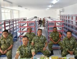 Dandim 0802/Ponorogo Dampingi Tim Verval Mabes TNI Ikuti Vidcon Percepatan Pembangunan KDKMP Bersama Kasad
