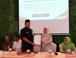 Perkuat Sinergi Antarlembaga, Kantor Pertanahan Kabupaten Madiun Tandatangani PKS dengan Pengadilan Agama