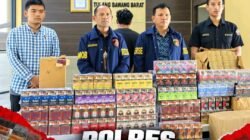 Polres Tulang Bawang Barat Bekuk Dua Pelaku Peredaran Rokok Ilegal, Ribuan Batang Barang Bukti Disita dari Mobil hingga Toko
