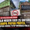 Tanpa Papan Proyek, Revitalisasi Miliaran di SLB Negeri Eger 25 Sintang Diduga Tutupi Informasi Publik